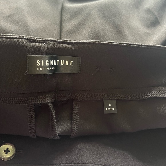 High-Rise Straight Leg Ankle Pant - Petite - Picture 7 of 7